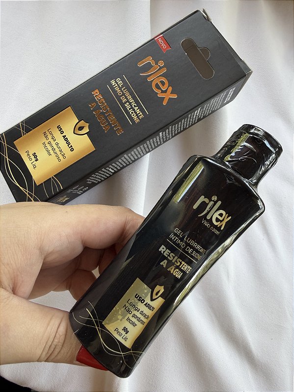 Lubrificante Íntimo em Silicone Resistente à Água 50g Rilex