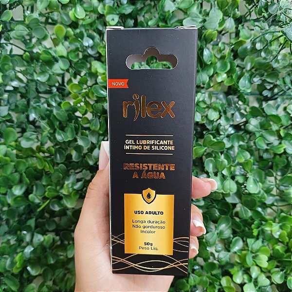 Lubrificante Íntimo em Silicone Resistente à Água 50g Rilex