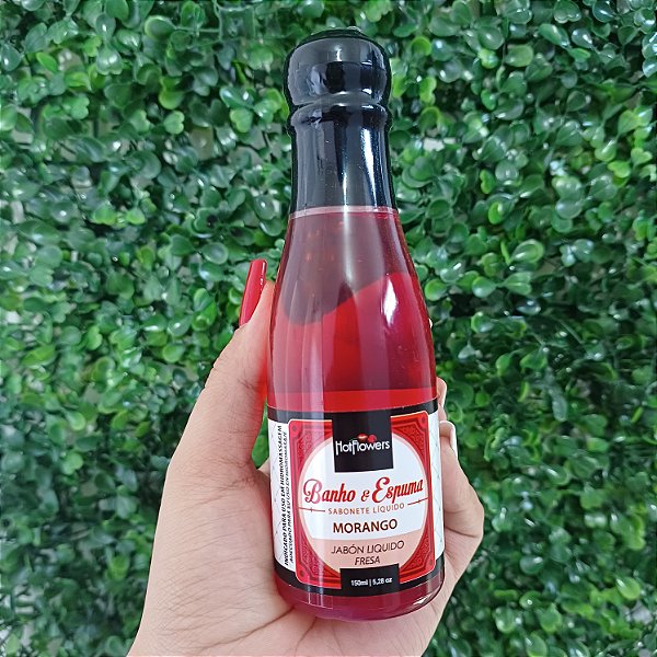 Sabonete Líquido Banho & Espuma Morango 150ml