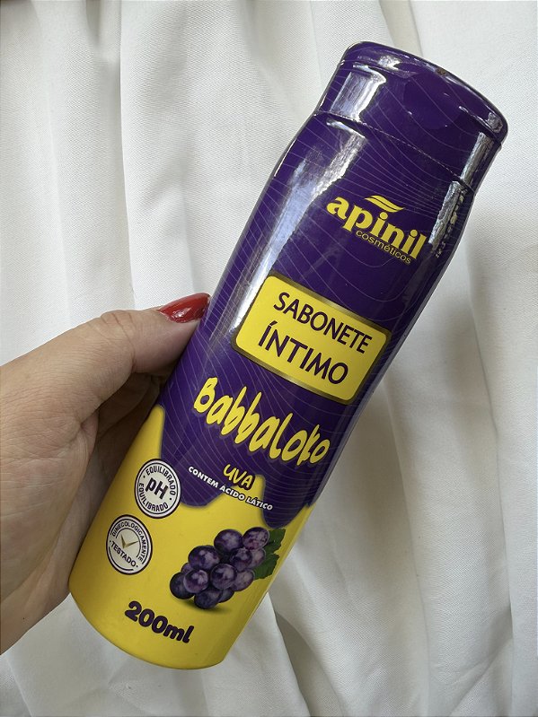 Sabonete Íntimo Babbaloko Uva 200ml