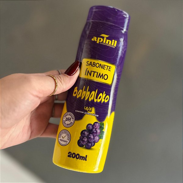 Sabonete Íntimo Babbaloko Uva 200ml