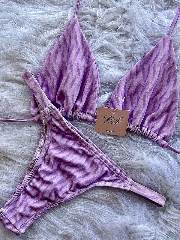 Conjunto Biquini Violeta
