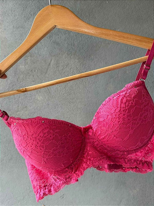 Sutiã Com bojo Jasmine Pink