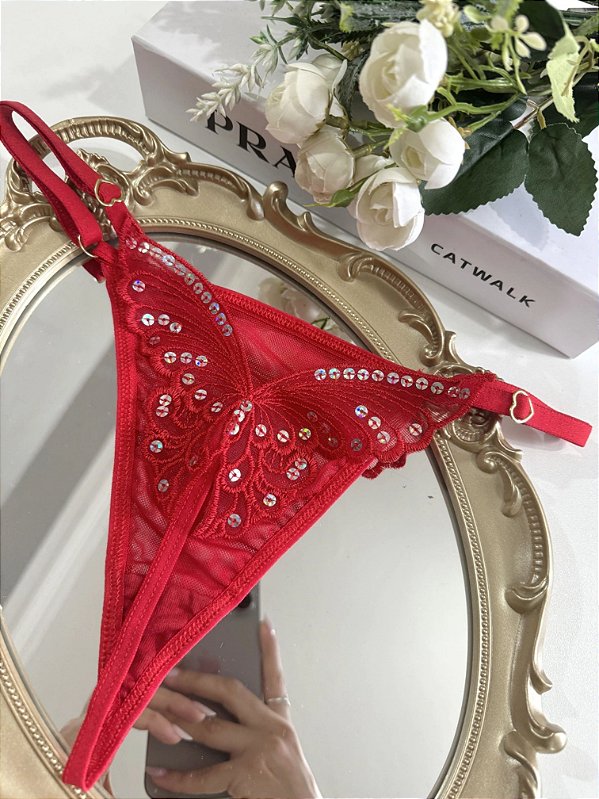 Calcinha Butterfly Vermelha