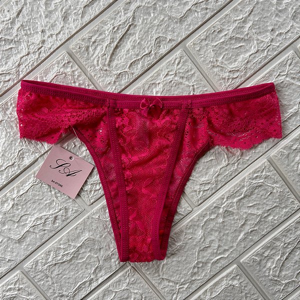 Calcinha Fio Dental Jasmine Pink