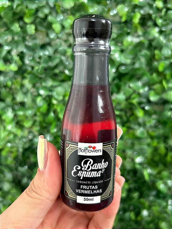 Sabonete Líquido Banho & Espuma Frutas Vermelhas 50ml