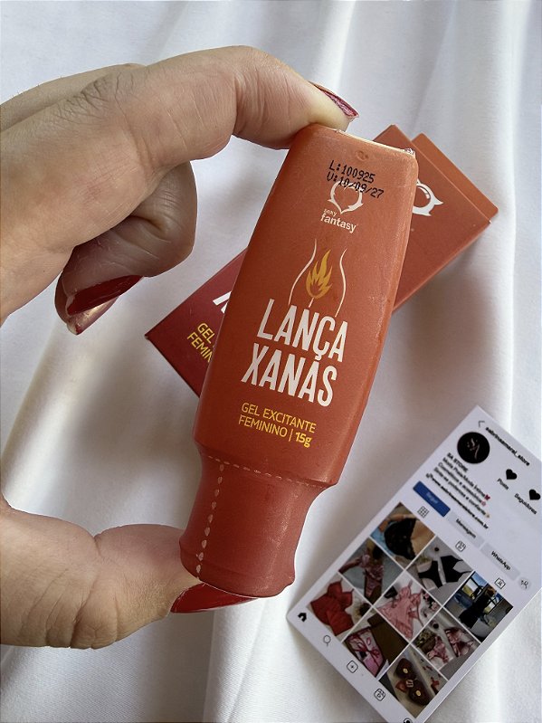 Lança Xanas Gel Excitante Feminino 15g