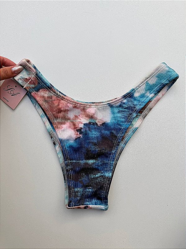 Calcinha Biquini Estampada Celeste