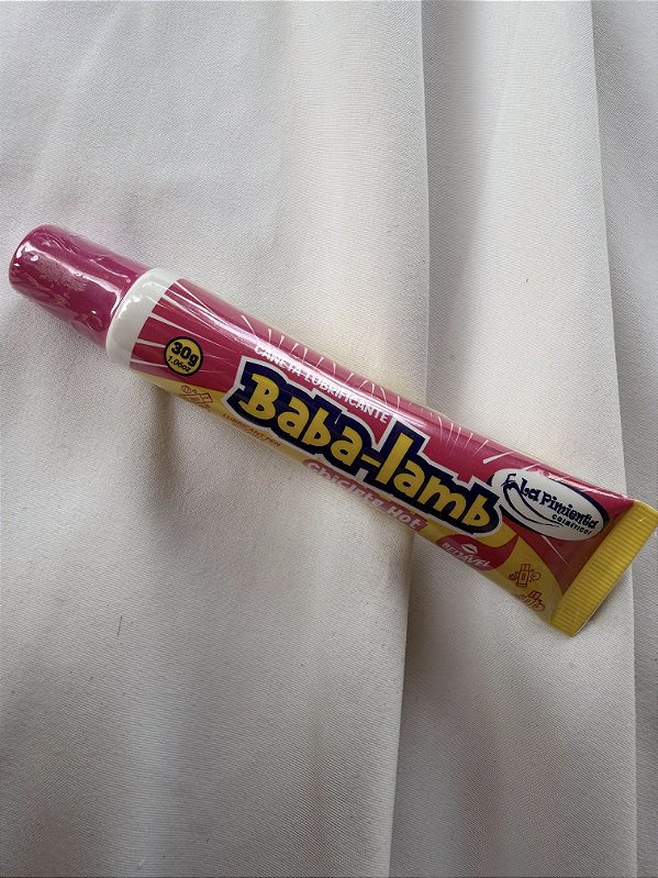 Caneta gel Lubrificante BABA-LAMB Chiclete Hot Beijável