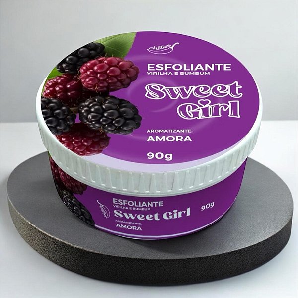 Esfoliante Virilha e Bumbum Sweet Girl Amora Chillies