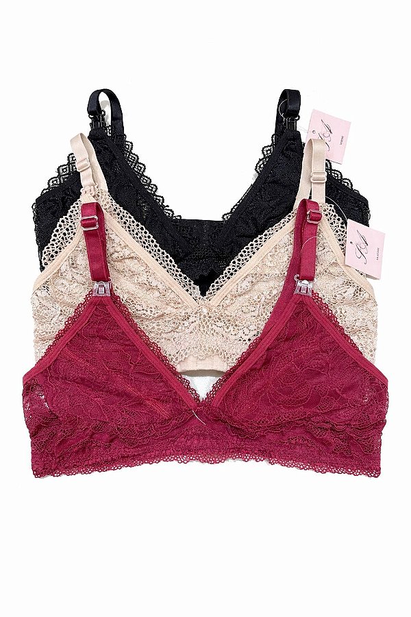 Sutiã de amamentação em Renda