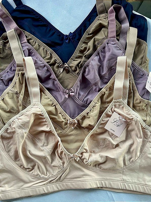 Sutiã Avulso Básico sem bojo sem aro