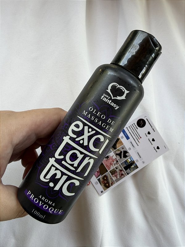 Óleo Corporal para Massagem Excitantric Provoque 100ml
