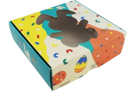 Caixa Practice com  Visor Coelho Diversão