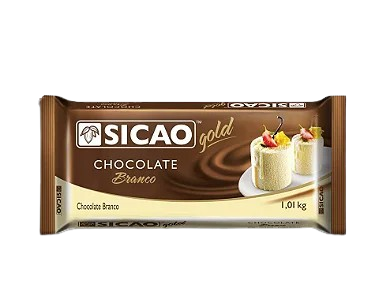 Chocolate Branco em Barra Sicao 1,01kg