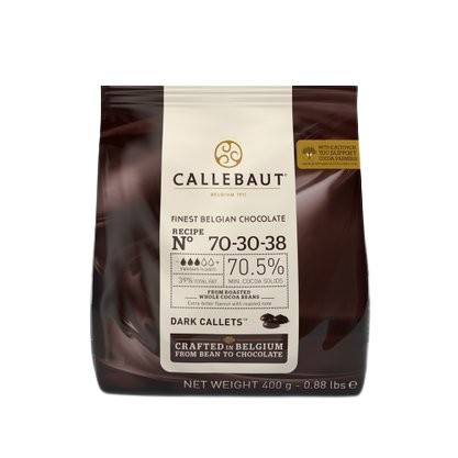 Chocolate em Gotas 70,5% Callebaut 400gr