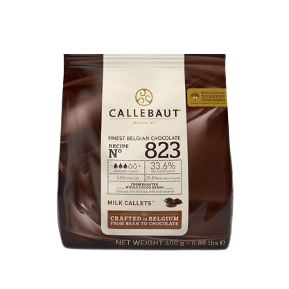 Chocolate em Gotas 33,6% Callebaut 400gr