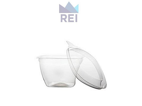 Conjunto Pote Cristal Pet PW-H310 TWH 250ml com 10 unidades Wer