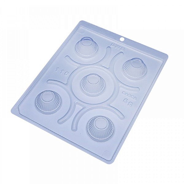 Forma de acetato com silicone Mini Cupcake Festa 110 BWB