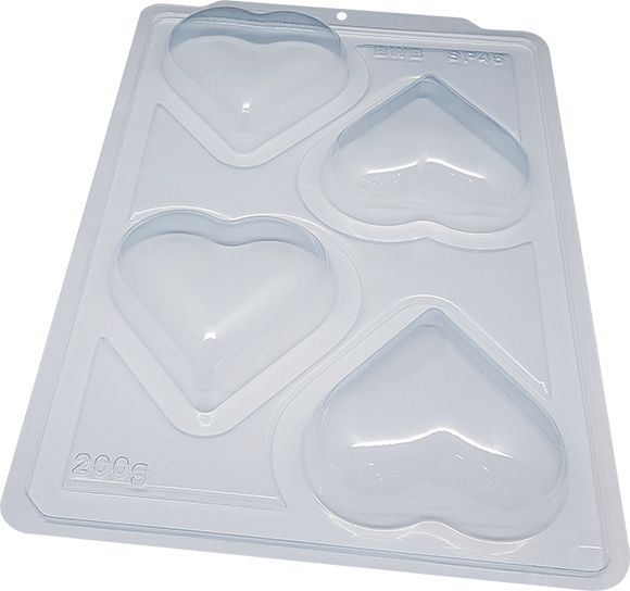 Forma especial de acetato Coração 200g 3514 BWB