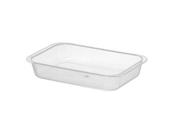 Mini Travessa retangular cristal 14x21cm Três Triângulos