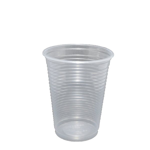 Copo descartável Transparente 200ml pacote com 100 unid. Copobras