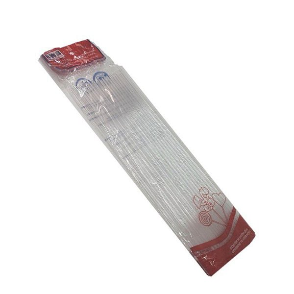 Palitos para Pirulito cristal grande pacote com 50 unid.