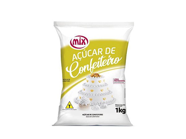 Açúcar confeiteiro 1Kg Mix