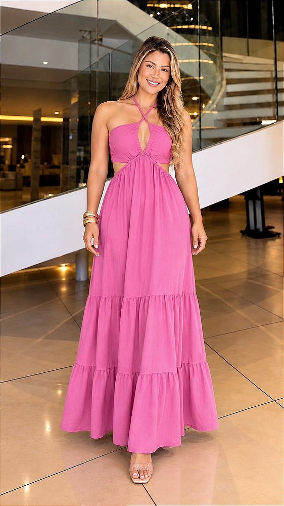 Vestido longo Alexia