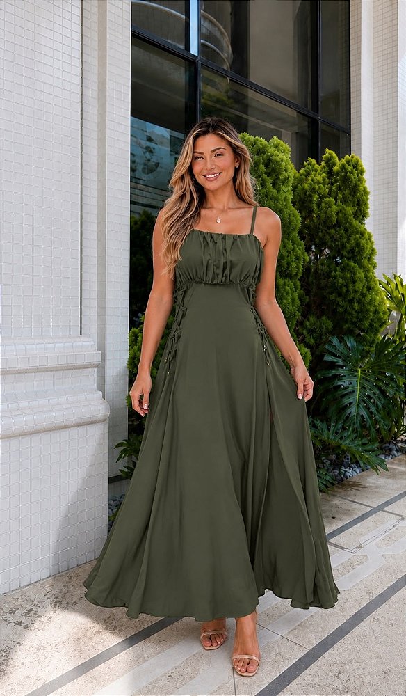 Vestido longo Cibele