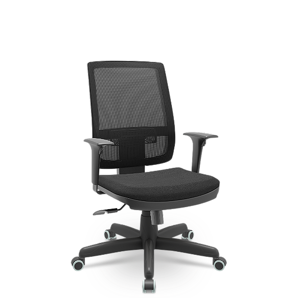 Cadeira Presidente Brizza Relax Assento Poliester