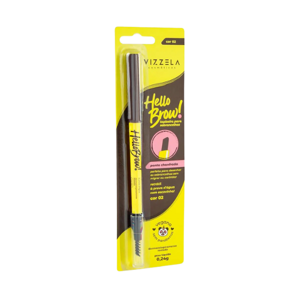 Lapiseira para Sobrancelhas Hello Brow Vizzela