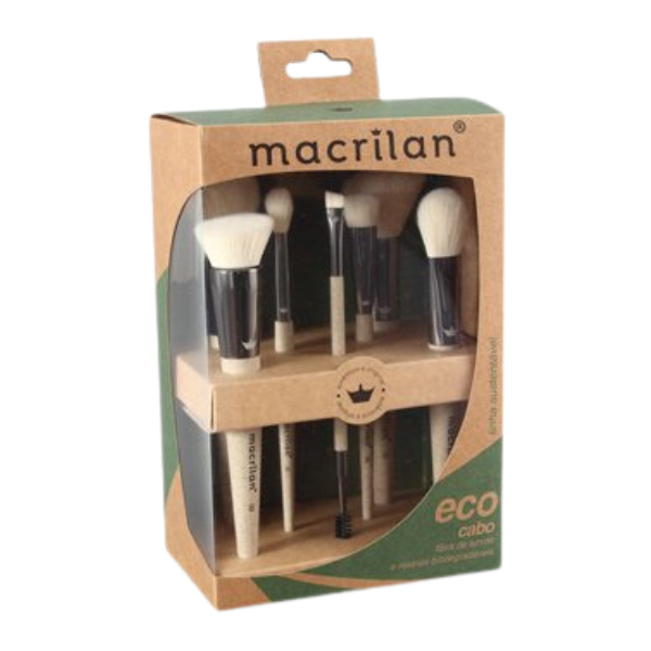 Kit Pincéis Eco Macrilan