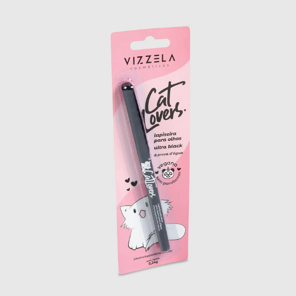 Lapiseira retrátil para olhos cor Preta - Vizzela