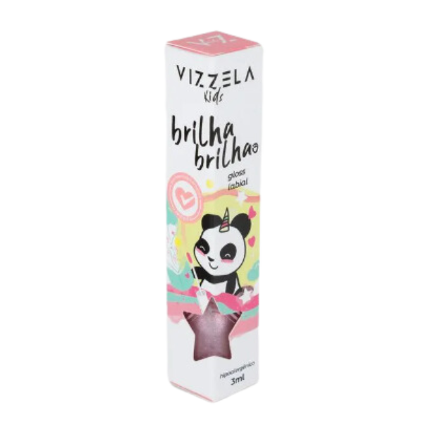 Gloss Brilha Brilha cor Estrelinha - Vizzela Linha Infantil