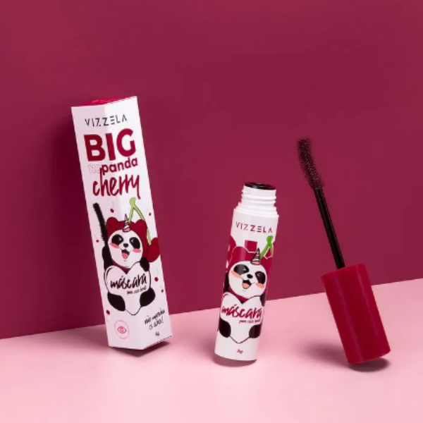 Máscara Big No Panda Cherry - Vizzela