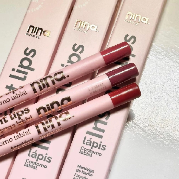 Lápis para contorno labial - Nina Makeup
