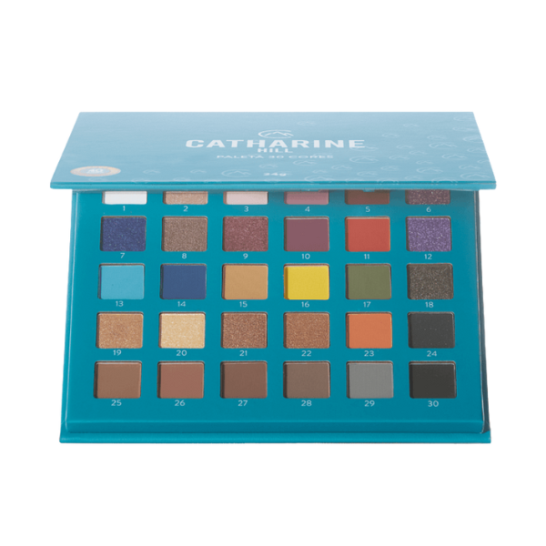 Paleta de Sombras 30 cores - Catharine Hill
