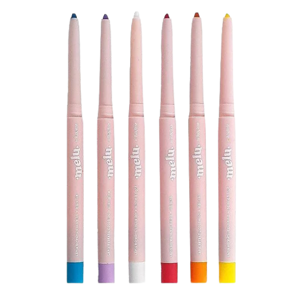 Lapiseira retrátil colorida para olhos- Melu