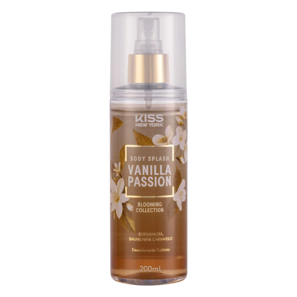 Body Splash Blooming Vanilla Passion - Kiss New York