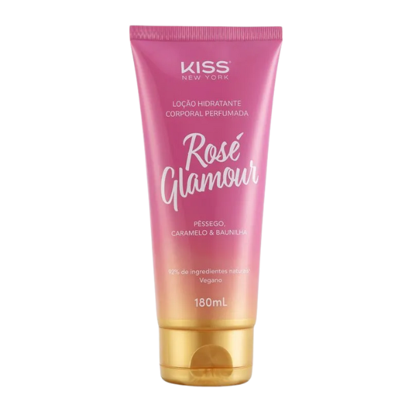 Loção Hidratante Corporal Rosé Glamour - Kiss New York