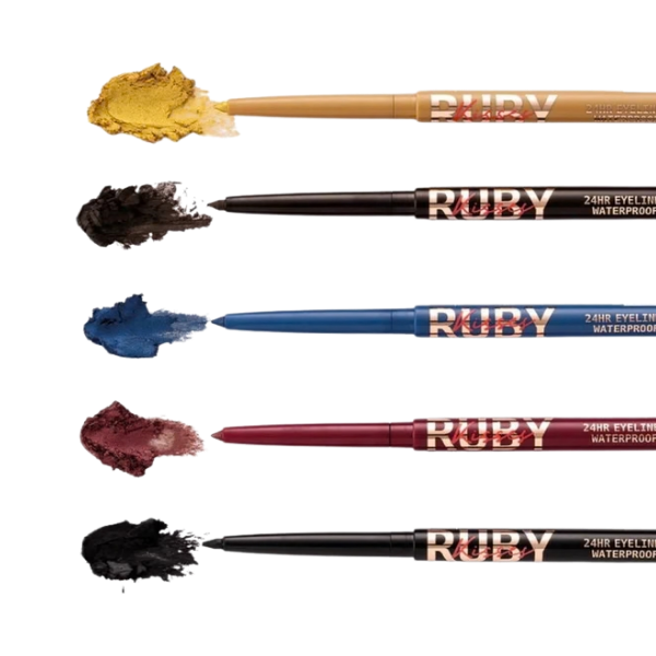 Lápis para Olhos Retrátil em Gel - Ruby Kisses