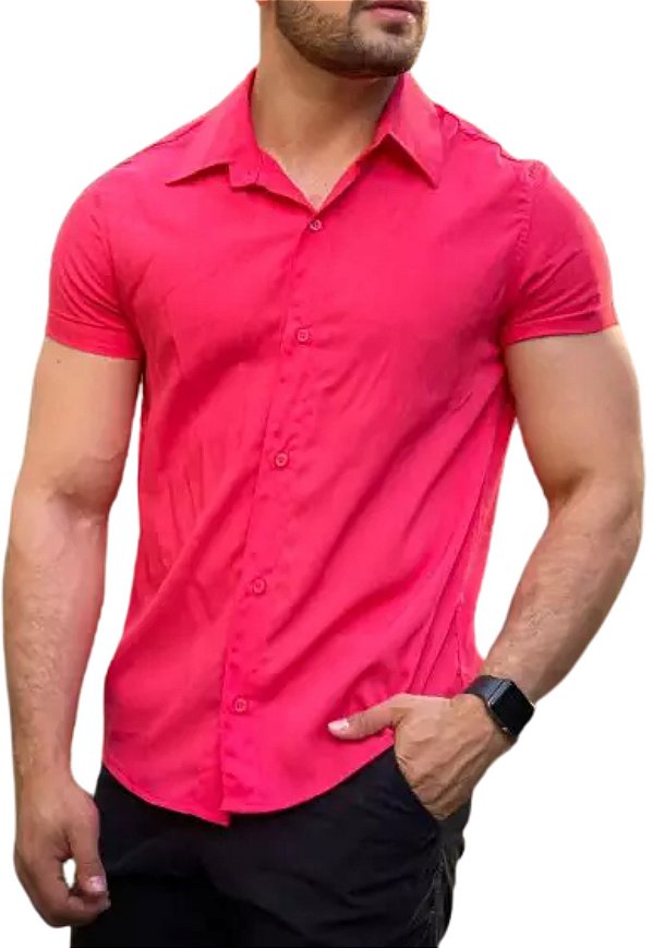 Camisa Lisa Melancia Adoro Bazar Coralina