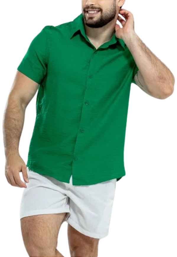 Camisa Lisa Verde Adoro Bazar Maracana