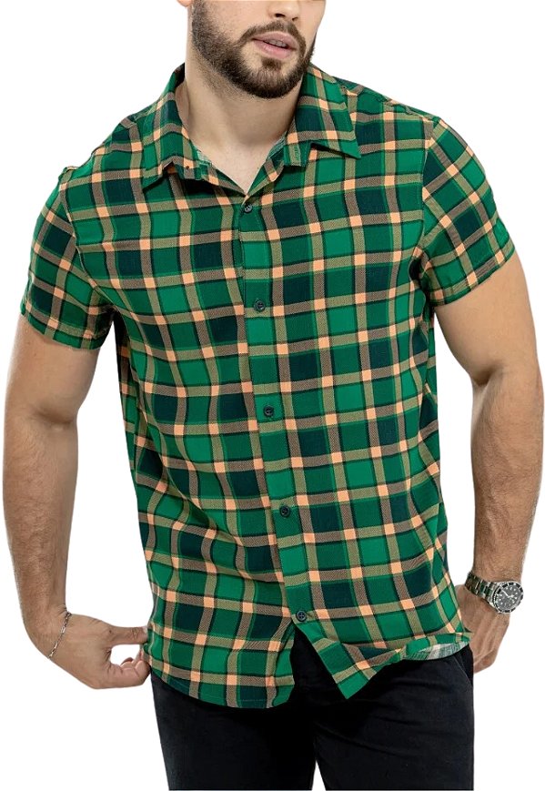 Camisa Viscolinho Xadrez Cassy
