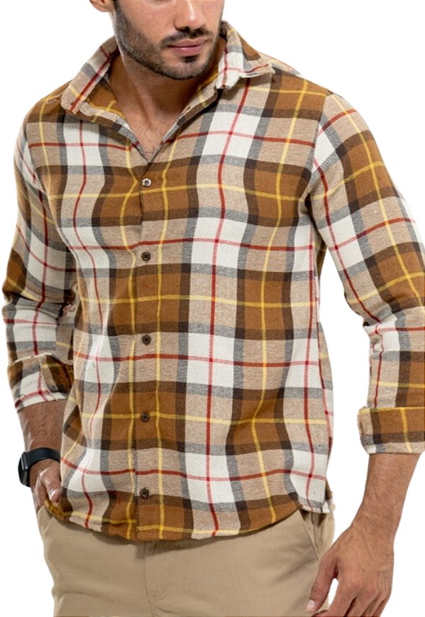 Camisa Flanela Xadrez Manga Longa Vargas