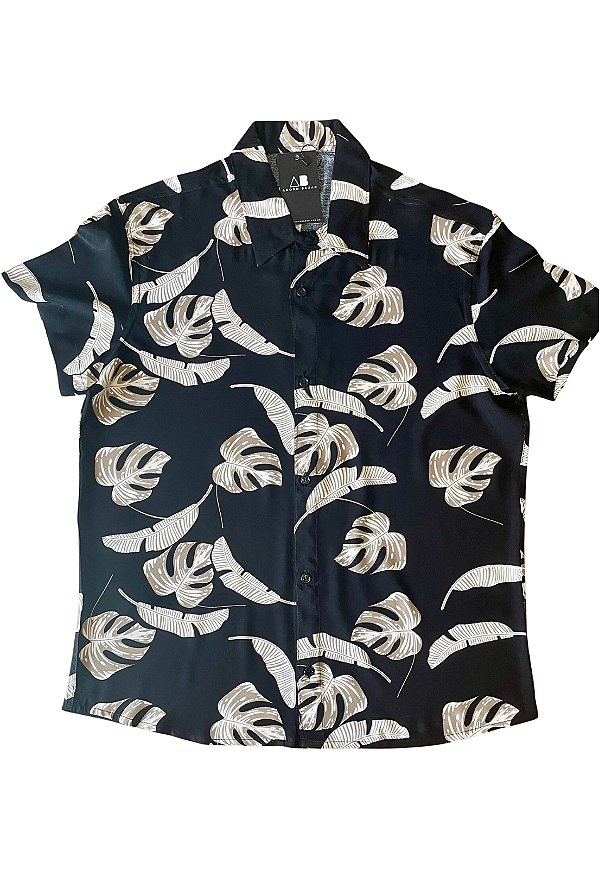 Camisa Estampada Viscose Akran