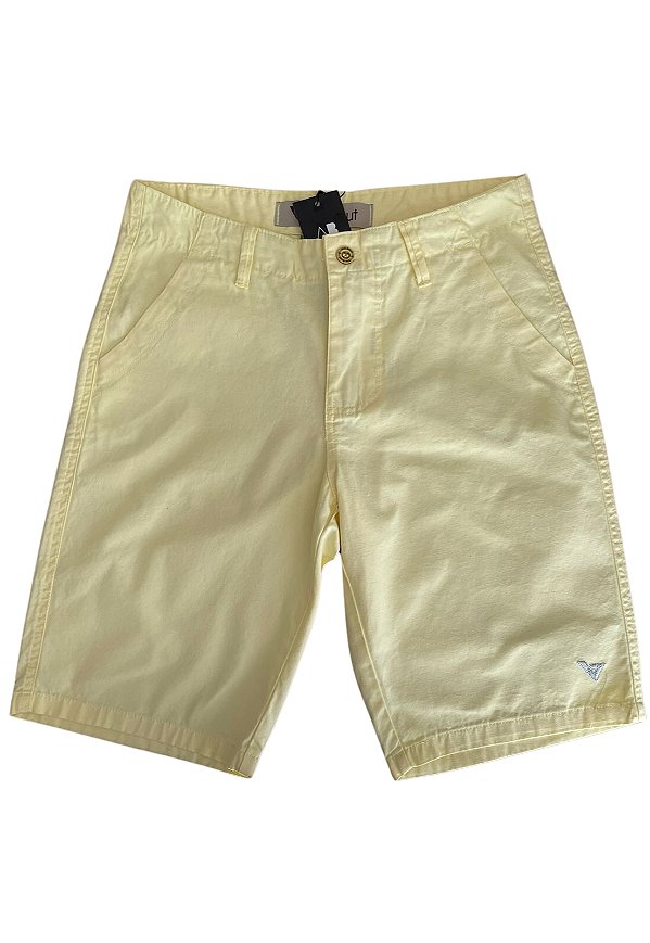 Bermuda Chino Amarela Leclerc