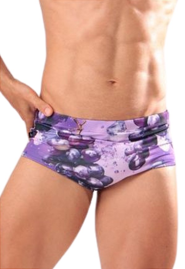 Sunga Slim Estampada Spitz