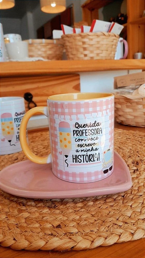 Caneca Colorida Personalizada